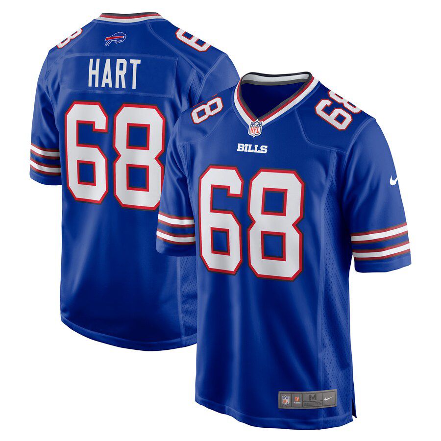 Men Buffalo Bills #68 Bobby Hart Nike Royal Game NFL Jersey->buffalo bills->NFL Jersey